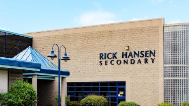 Rick Hansen Secondary Exterior Exterior image of Rick Hansen Secondary